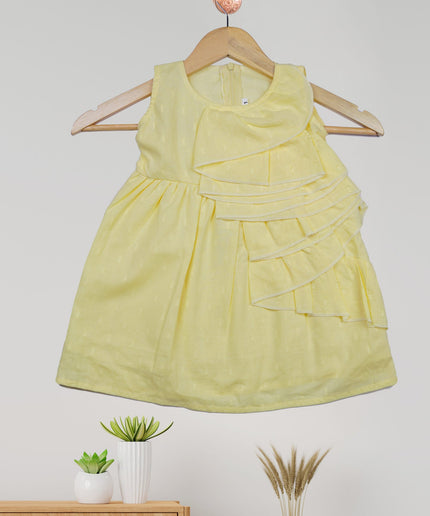 Soft Cotton Yellow Dress