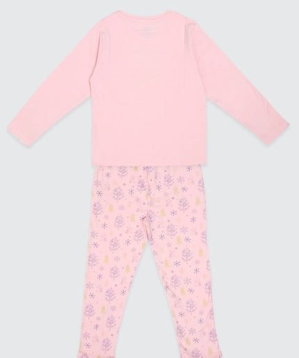 Full Sleeves Girls Pyjama Set cuddles and snuggles