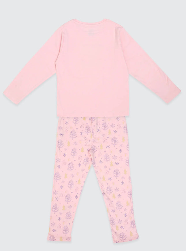 Full Sleeves Girls Pyjama Set cuddles and snuggles