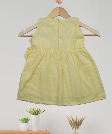 Soft Cotton Yellow Dress