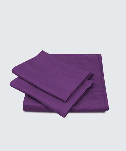 Purple bedsheet with Pillow case