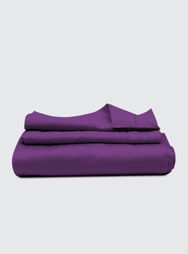 Purple bedsheet with Pillow case