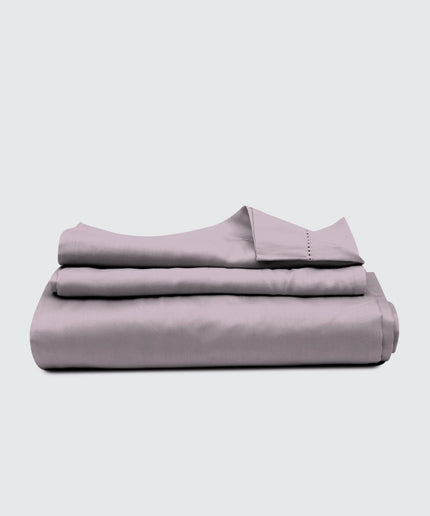 Pink bedsheet with pillow case