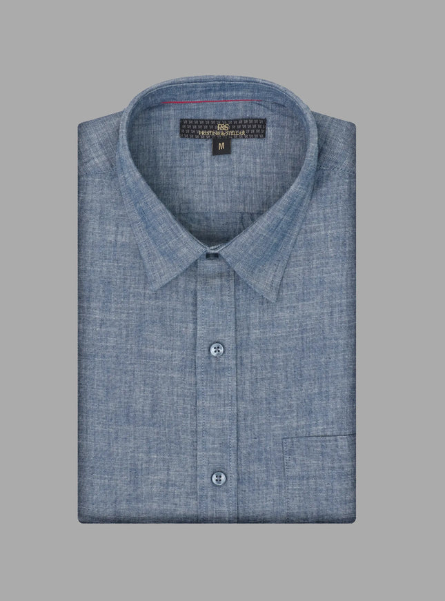 Linen Shirt Medium Grey