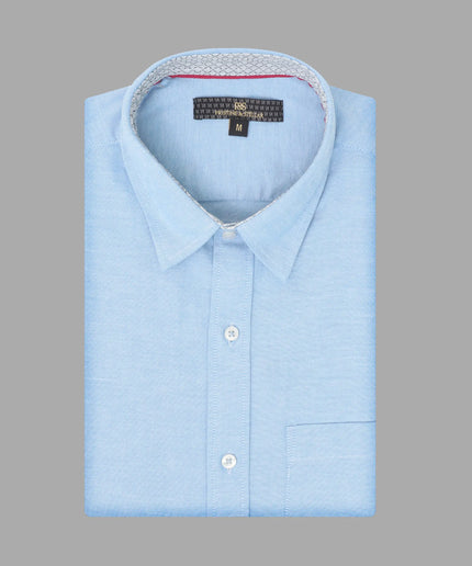 Cotton Shirt – Light Blue