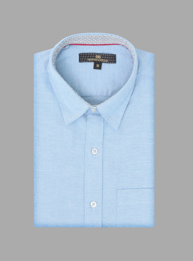 Cotton Shirt – Light Blue