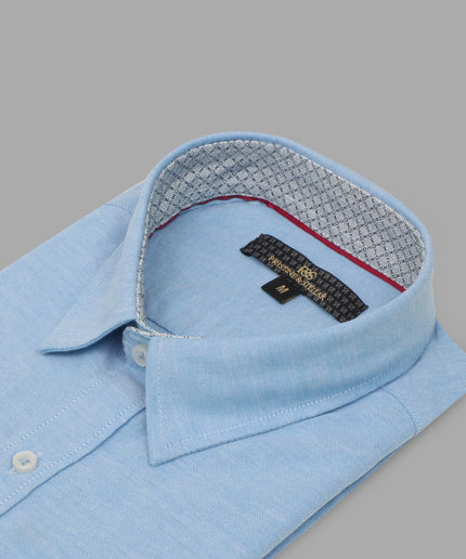 Cotton Shirt – Light Blue