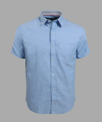 Cotton Shirt – Light Blue