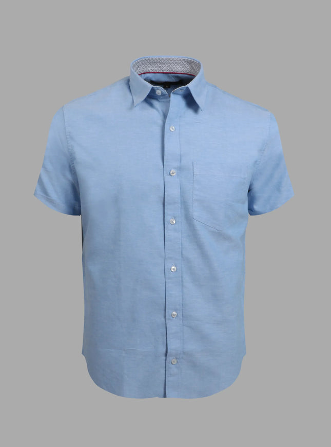 Cotton Shirt – Light Blue