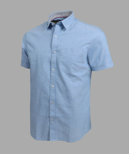 Cotton Shirt – Light Blue