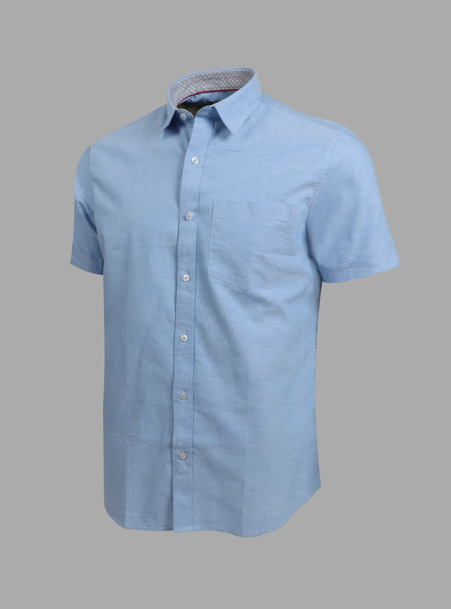 Cotton Shirt – Light Blue