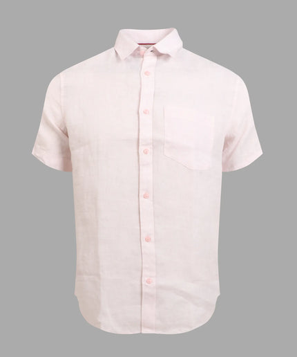 Linen Shirt – Light Pink