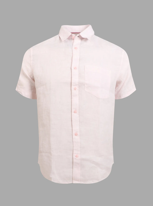 Linen Shirt – Light Pink