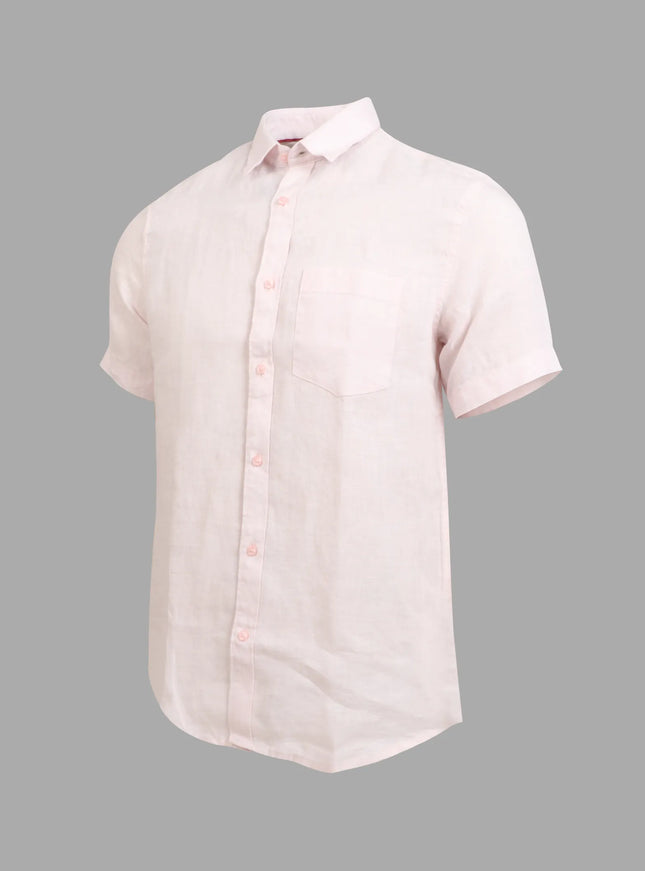 Linen Shirt – Light Pink