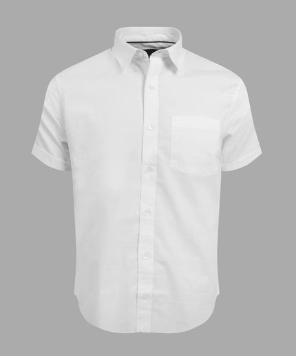 Cotton Shirt – White – half sleeve