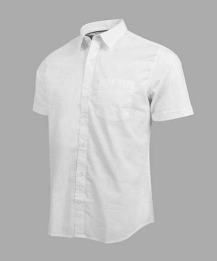 Cotton Shirt – White – half sleeve