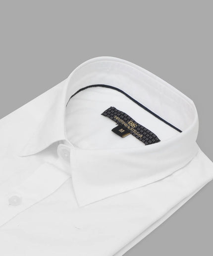 Cotton Shirt – white – full sleeve