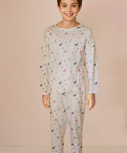 Unisex Dianosar Full sleeve Pyjama set