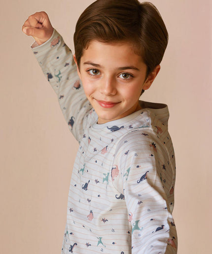 Unisex Dianosar Full sleeve Pyjama set